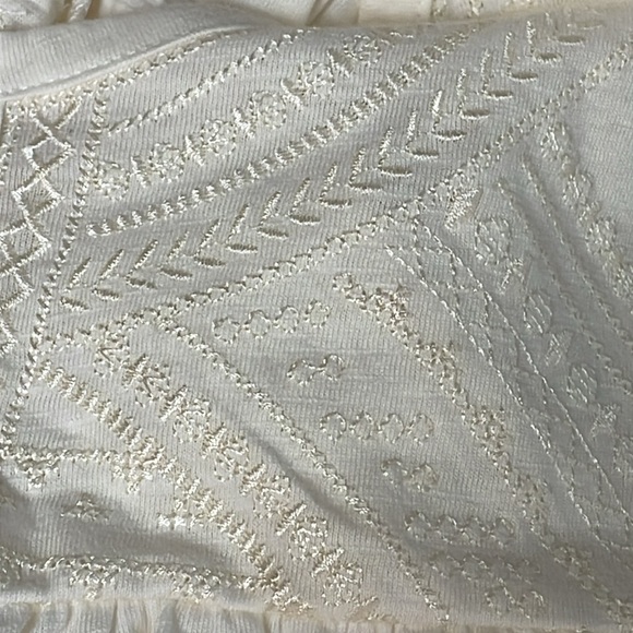 EUC BIT & Bridle Sleeveless Ivory Blouse With Lace Detail Women’s Size XL - Picture 8 of 8